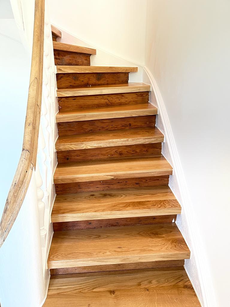 Holztreppe erneuern - MSB Raumdesign