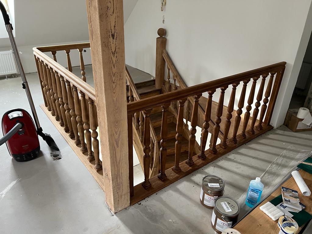 Denkmalgeschützte Holztreppen erneuern - MSB Raumdesign